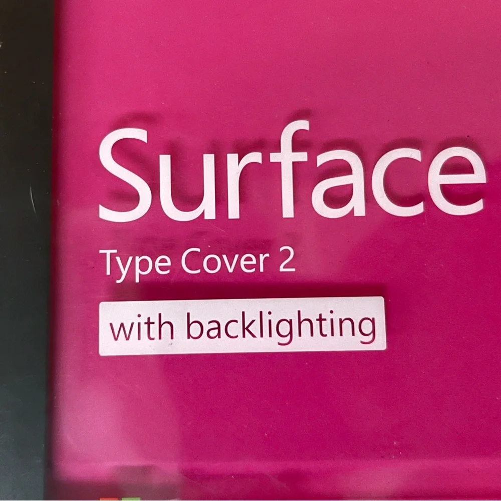 Microsoft Surface RT / 2 / Pro 1 / Pro 2 Type Cover 2 Keyboard 1561 | Pink